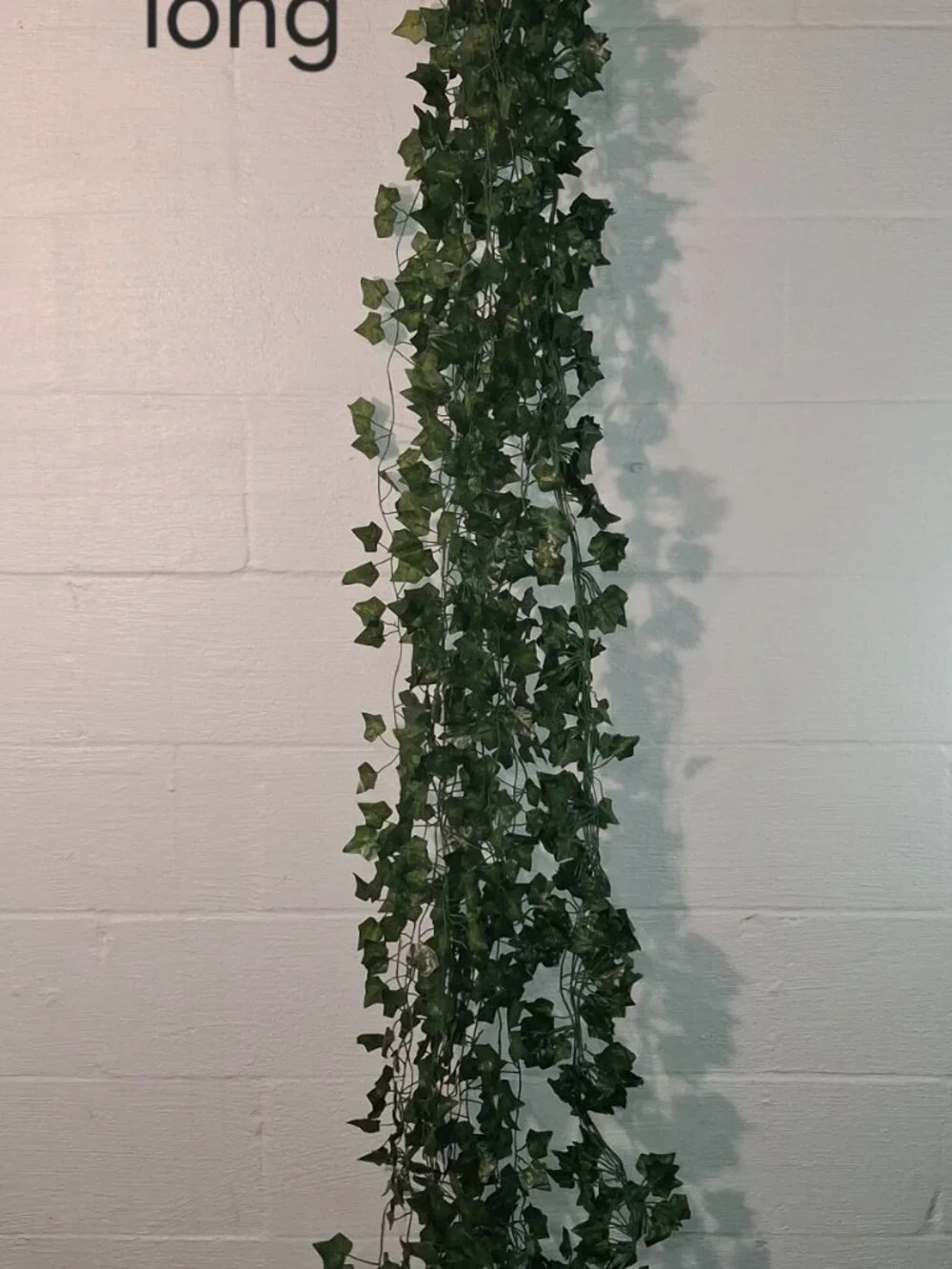 Artificial Ivy Vines Bundle 17 Individual Strands 6ft Long Fake Plant Vines EUC